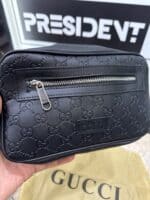 Gucci - Τσαντάκι Μέσης - Total Black - Image 2