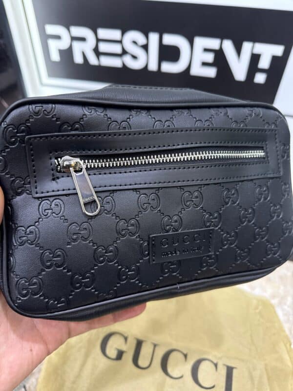 Gucci - Τσαντάκι Μέσης - Total Black - Image 2