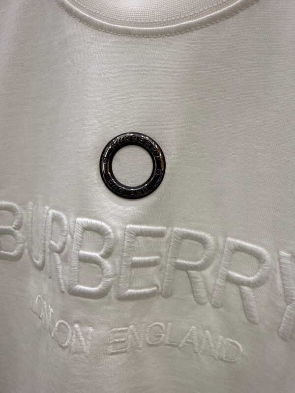 Burberry - T-Shirt - White - Metal - Image 2