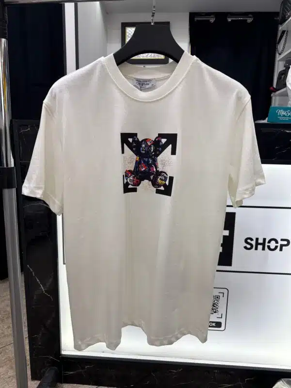 OFF-WHITE - T-Shirt - White/X - Image 1
