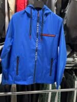 Prada - Jacket - Blue - Αντιανεμικό • Αδιάβροχο