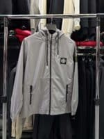 Stone Island - Jacket - Grey - Αντιανεμικό • Αδιάβροχο