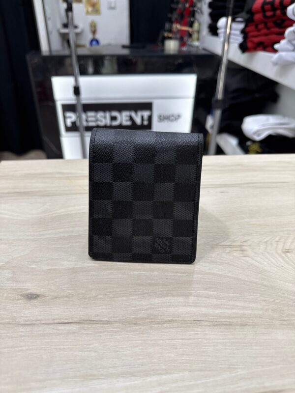 LV - Damier - Black - Leather - Image 1