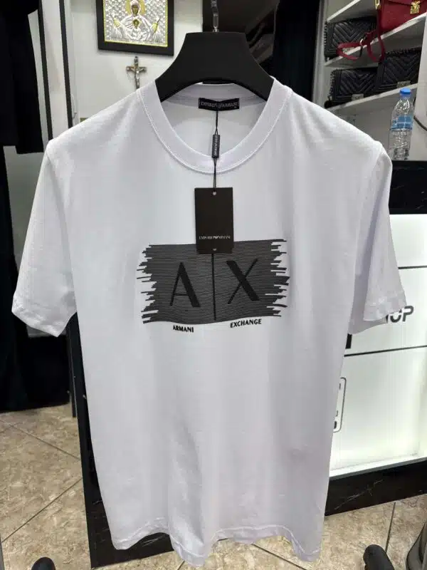 AX - T-Shirt - White - Image 1