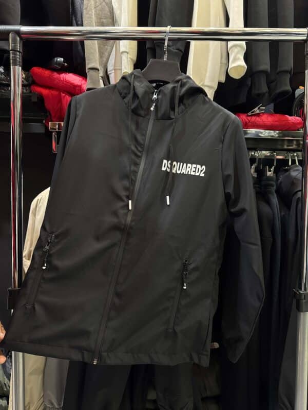 Dsquared 2 - Jacket - Black - Αντιανεμικό • Αδιάβροχο - Image 1