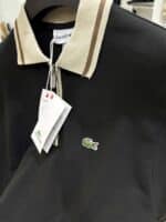 Lacoste - Polo-Shirt - Black/Cream - Image 3