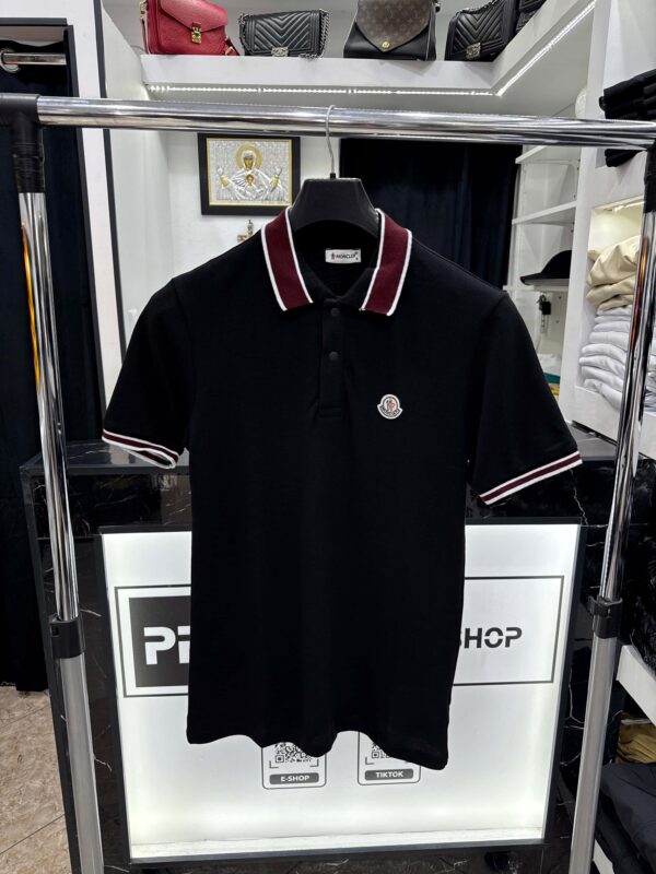 Moncler - Polo-Shirt - Black - Image 1