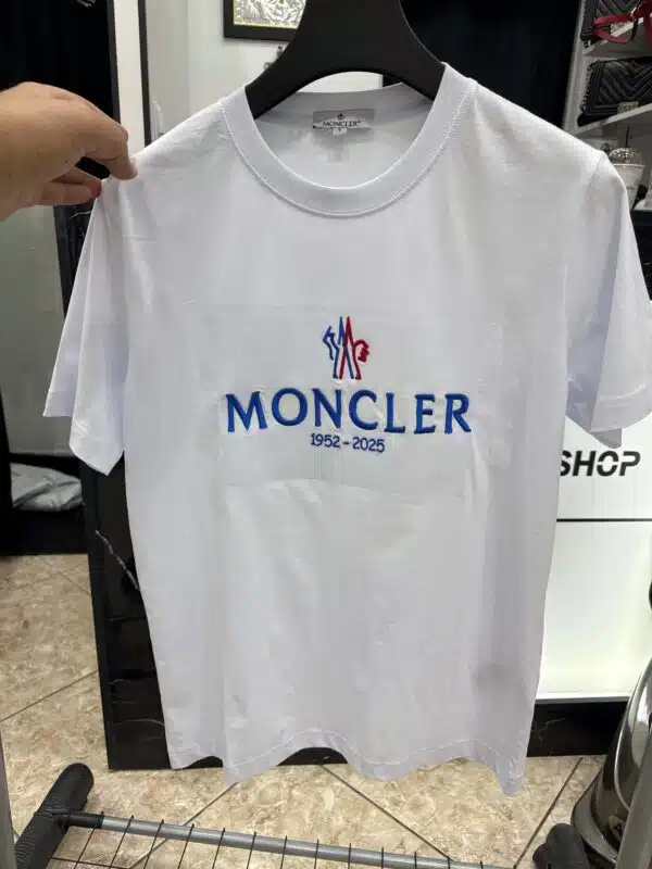 Moncler - T-Shirt - White/Signature - Image 1