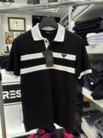 Prada - Polo-Shirt - Black - Metal