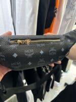 MCM - Τσαντάκι Μέσης - Monogram - Black - Image 3