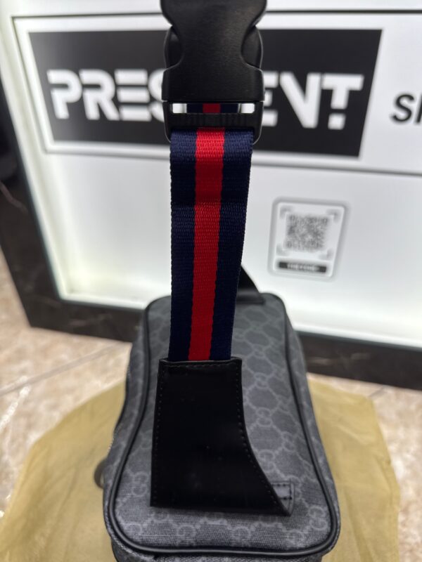 Gucci - Τσαντάκι Μέσης - Grey/Black - Image 3