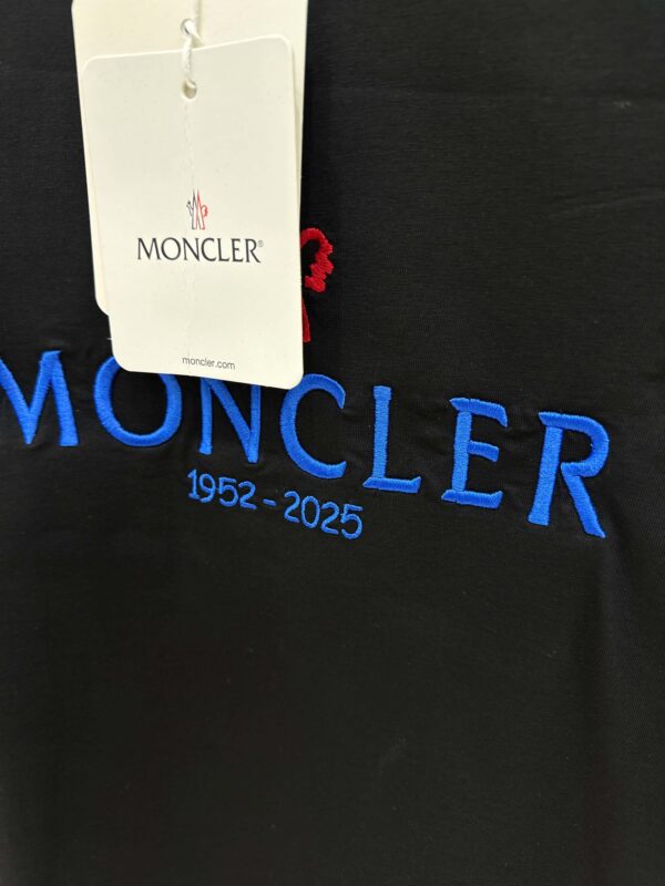 Moncler - T-Shirt - Black/Signature - Image 2