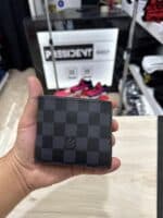 LV - Damier - Black - Leather - Image 3
