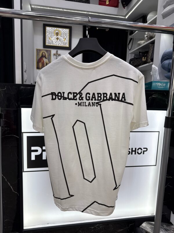 D&G - T-Shirt - White - Image 2