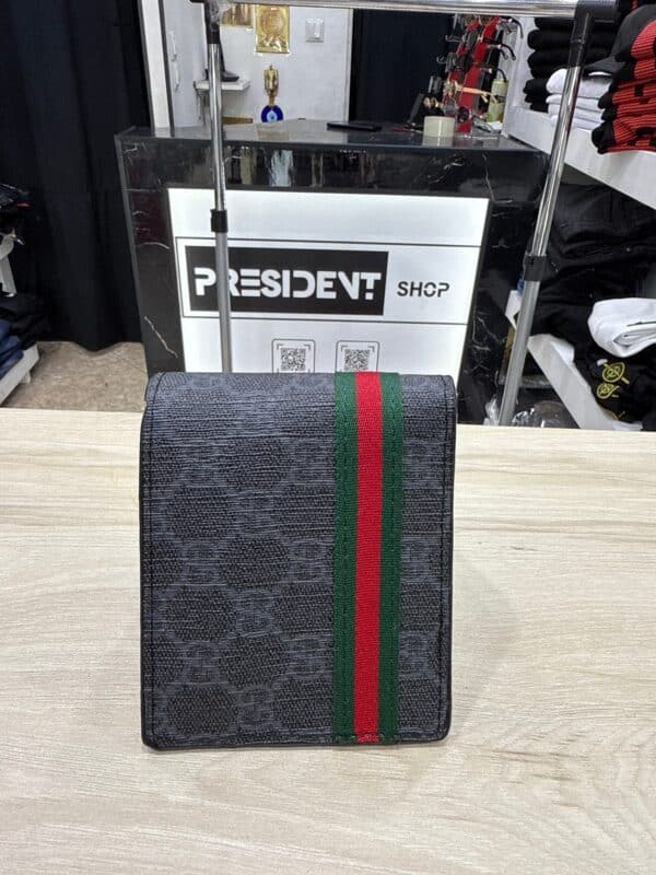 Gucci - Grey/Black - Strips - Leather - Image 1