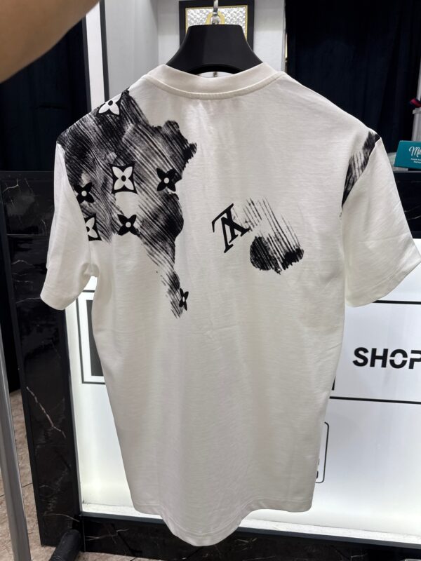 LV - T-Shirt - White - Pencil - Image 5