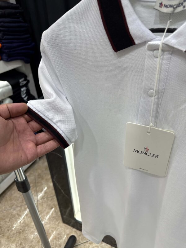 Moncler - Polo-Shirt - White - Image 2