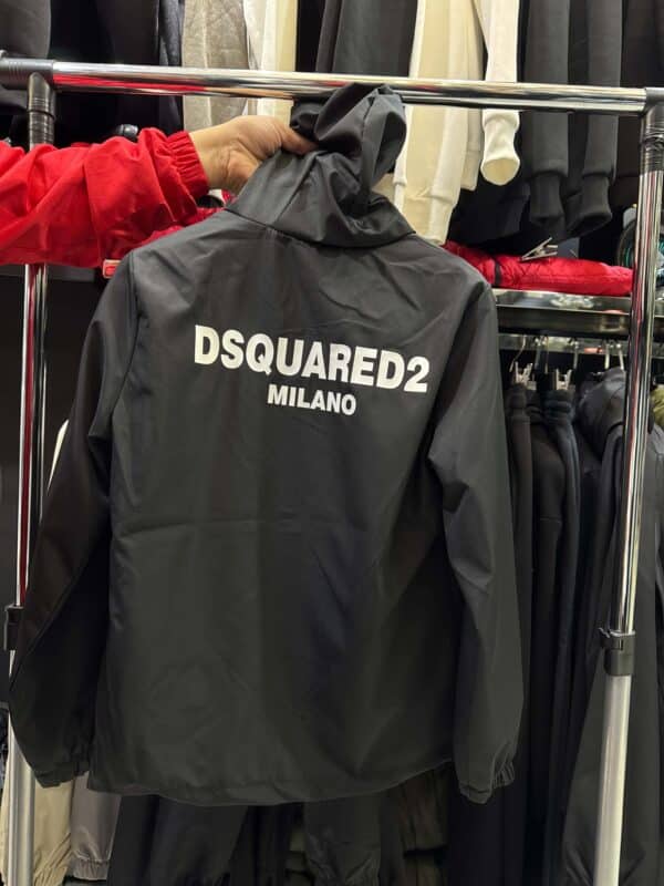 Dsquared 2 - Jacket - Black - Αντιανεμικό • Αδιάβροχο - Image 2