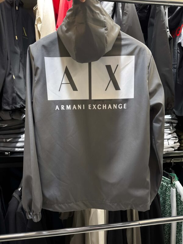 Armani Exchange - Jacket - Grey  - Αντιανεμικό • Αδιάβροχο - Image 2
