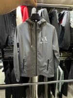 Armani Exchange - Jacket - Grey  - Αντιανεμικό • Αδιάβροχο