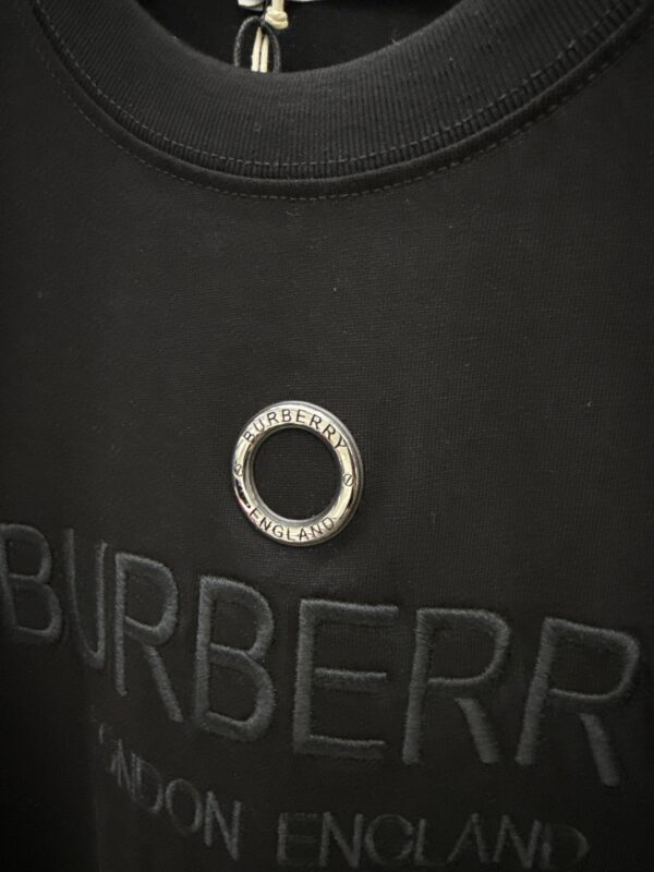 Burberry - T-Shirt - Black - Metal - Image 2