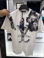 LV - T-Shirt - White - Pencil