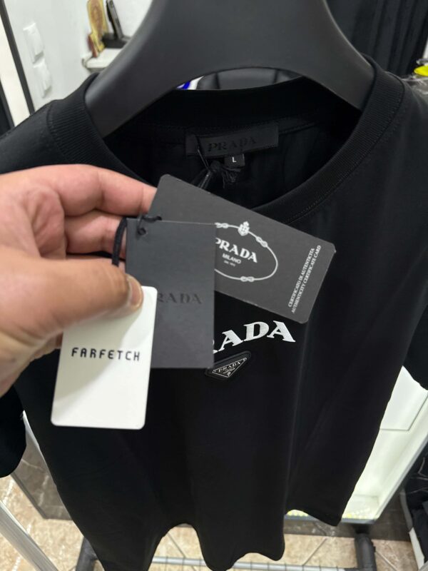 Prada - T-Shirt - Black - Image 3