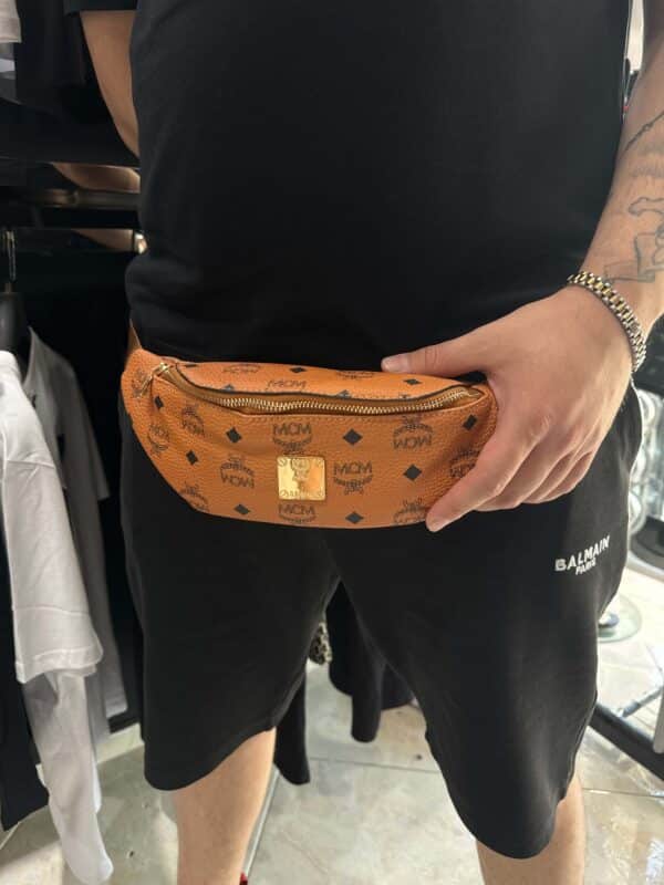 MCM - Τσαντάκι Μέσης - Monogram - Taba - Image 1