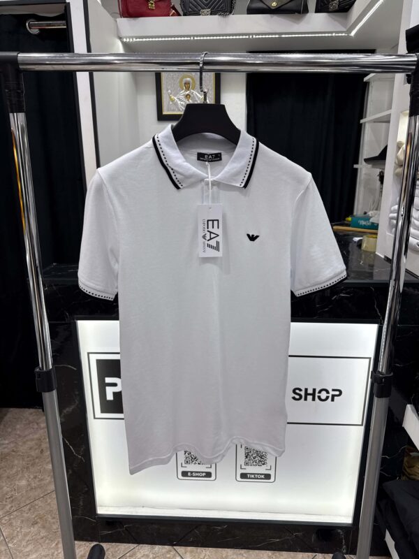 EA7 - Polo-Shirt - White - Image 1