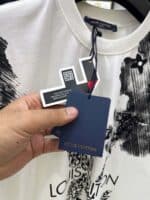 LV - T-Shirt - White - Pencil - Image 3