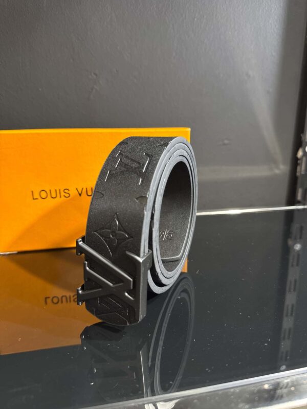 LV - Black - Monogram/Total Black - Belt - PresidentGreece.Shop