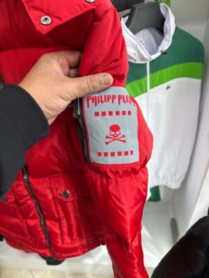 Phillip Plein - Jacket - Red - Special Edition - PresidentGreece.Shop