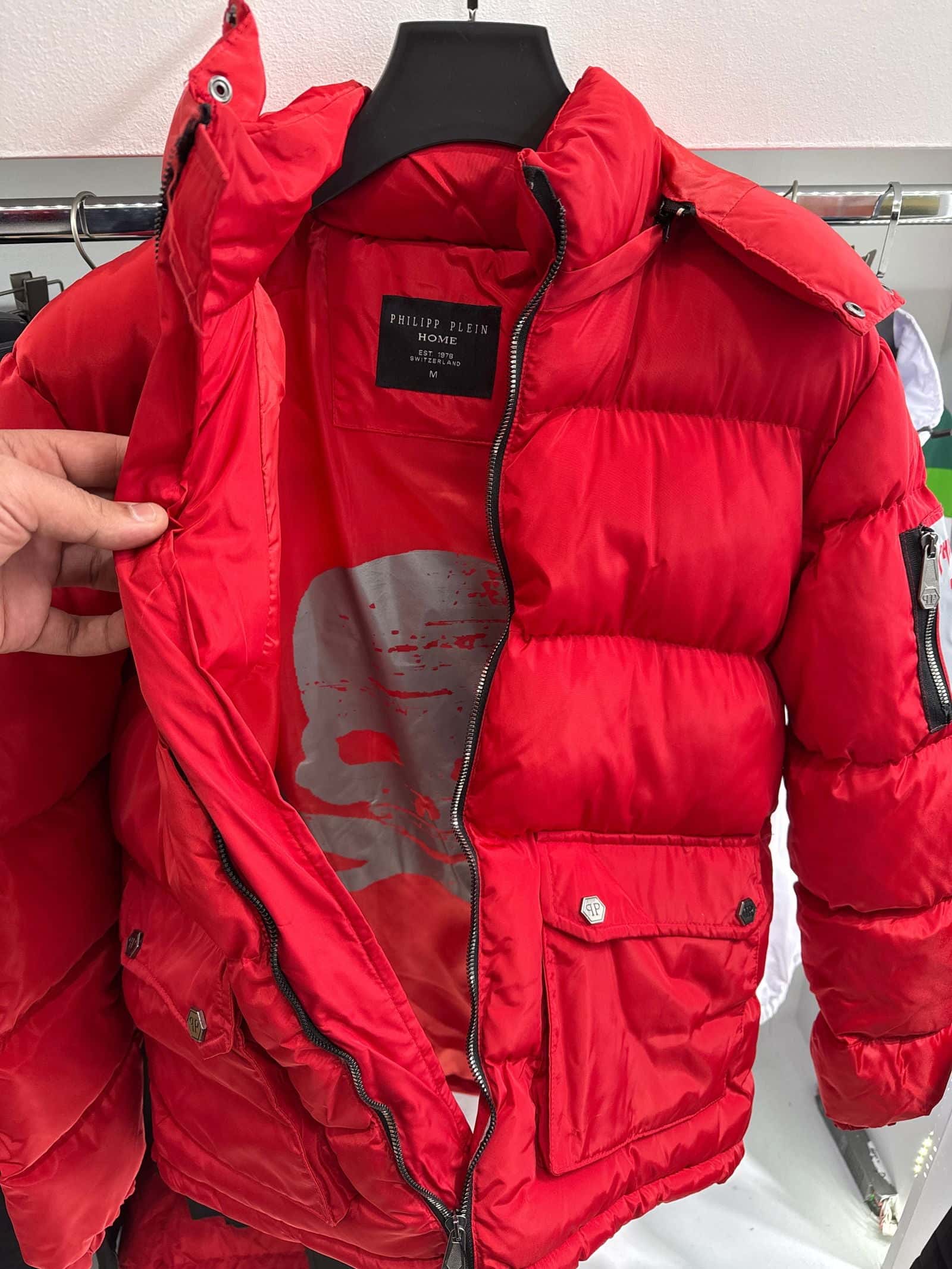 Phillip Plein - Jacket - Red - Special Edition - PresidentGreece.Shop