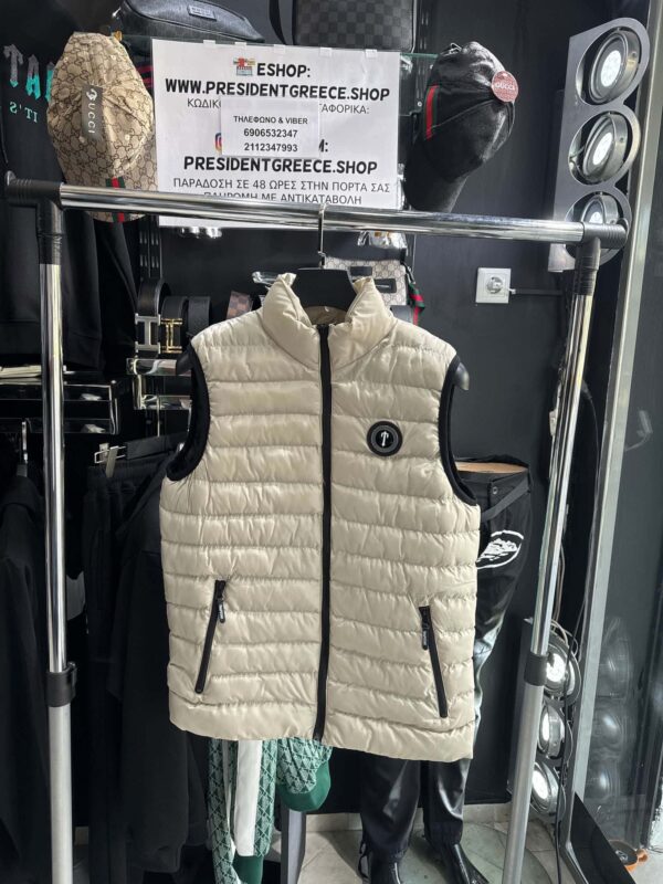 Trapstar  - Vest - Cream - PresidentGreece.Shop