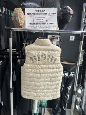 Trapstar  - Vest - Cream - PresidentGreece.Shop