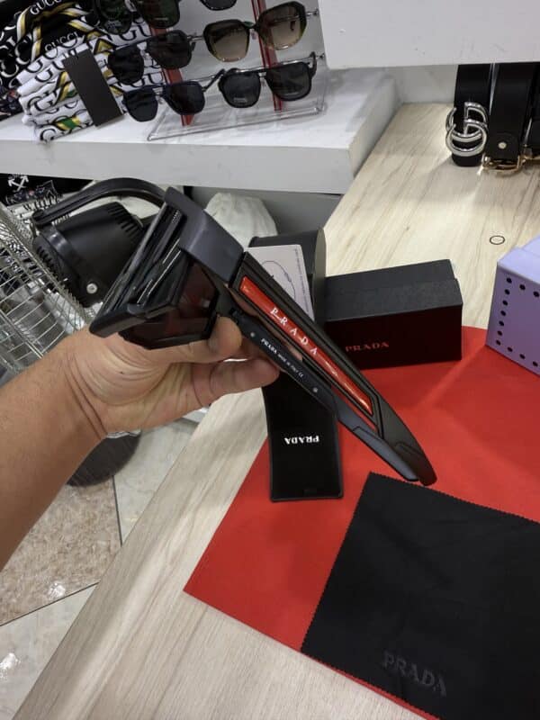 Prada - Sunglasses - Mask + Δώρο πορτοφόλι - Image 3