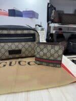 Gucci Τσαντάκι Μέσης - Taba + Δώρο Πορτοφόλι [Gucci - Δερμάτινο] - Image 2
