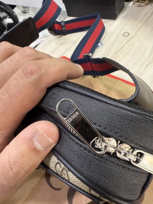 Gucci Τσαντάκι Μέσης - Taba + Δώρο Πορτοφόλι [Gucci - Δερμάτινο] - Image 5