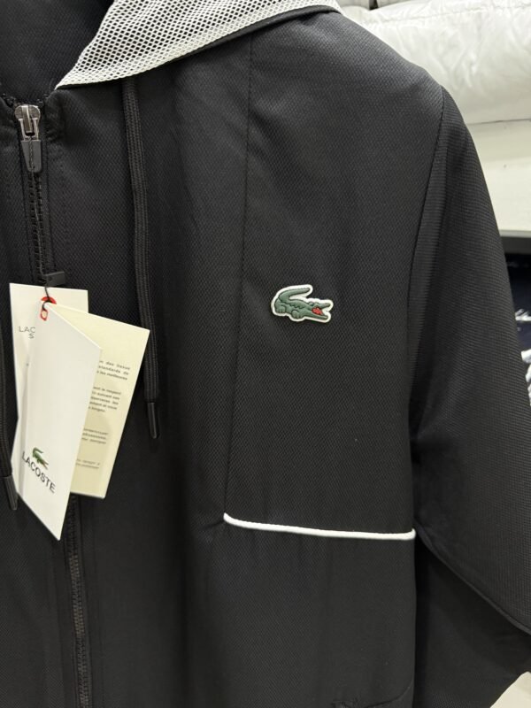 Lacoste - FullSet - Αντιανεμικό - Black/Special - Image 5