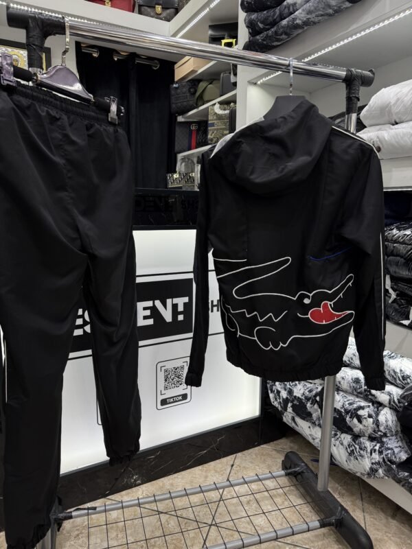 Lacoste - FullSet - Αντιανεμικό - Black/Special - Image 2