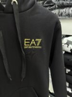 EA7 - FullSet - Black/Gold - Hoodie - Fleece - Image 3