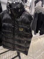 EA7 - Vest - Black - Blue - Image 2