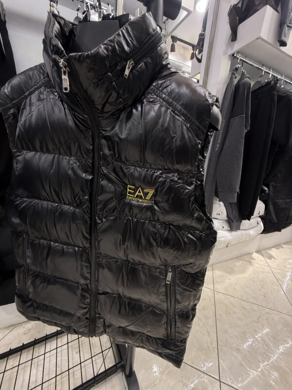 EA7 - Vest - Black - Blue - Image 2