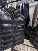 EA7 - Vest - Black - Blue - Image 3